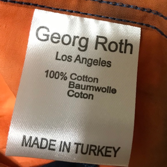 GEORG ROTH Los Angeles men's shirt size M - Picture 4 of 5